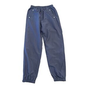 JAMIE SADOCK Women's Wind Resistant Jogger Track Pants Blue Size Small